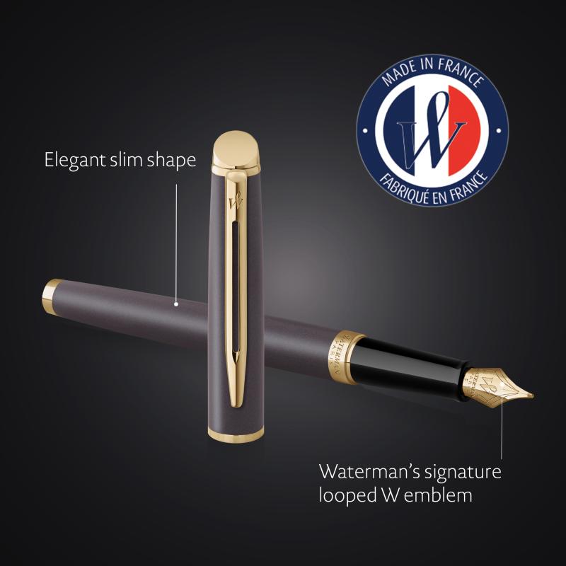 PIÓRO WIECZNE WATERMAN HEMISPHERE LAVA BLACK GT