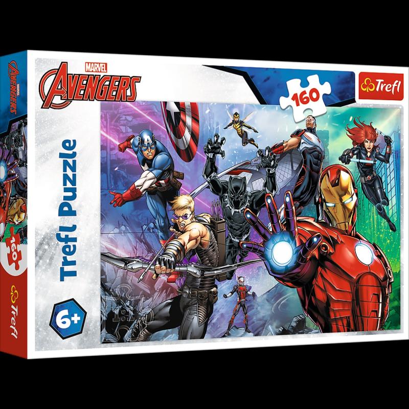 PUZZLE 160 TREFL ZAWSZE GOTOWI BOHATEROWIE AVENGERS