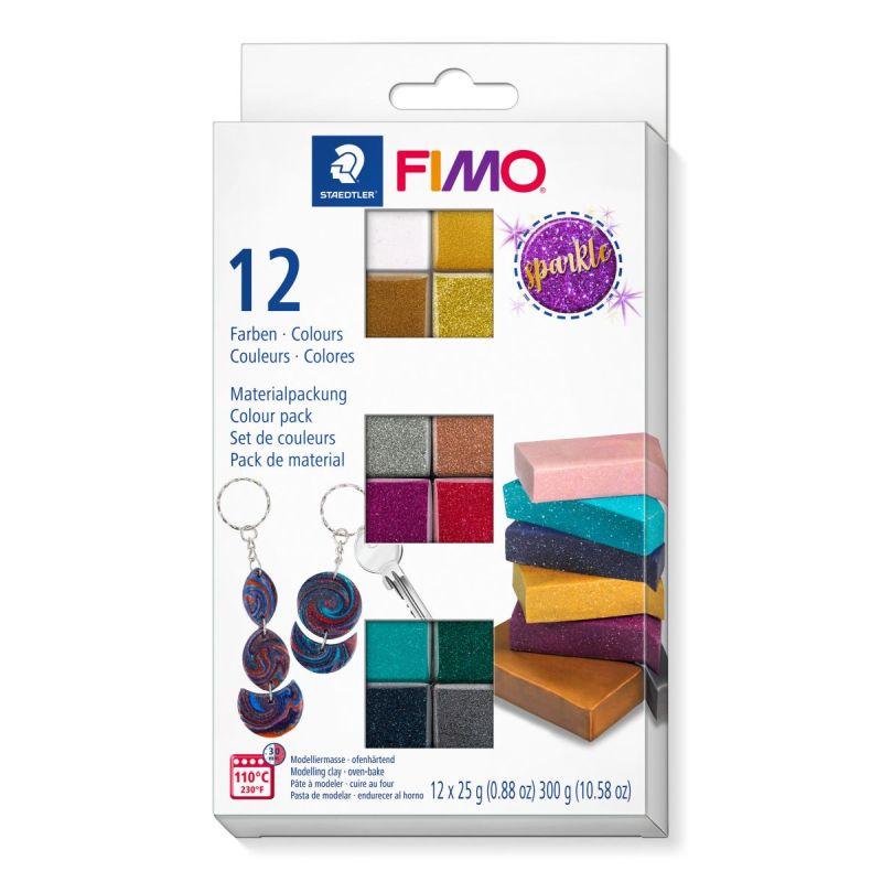 ZESTAW FIMO EFFECT SPARKLE12X25G ST