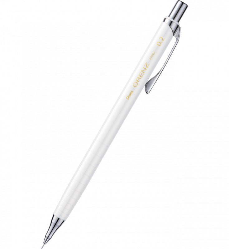 OŁÓWEK AUTOMATYCZNY PENTEL 0,2 ORENZ BIAŁY