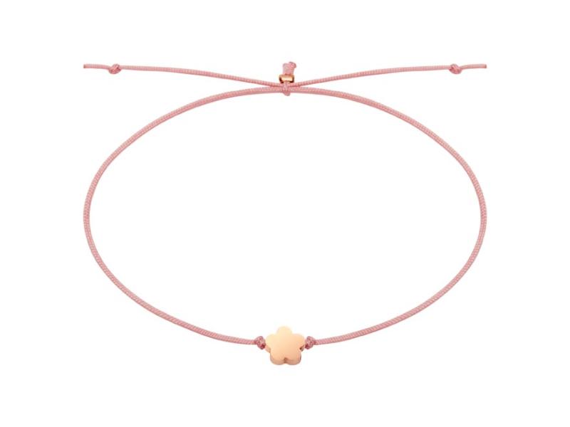 LOVELY FRIENDS BRANSOLETKA FLOWER (POZŁACANA ROSE GOLD)