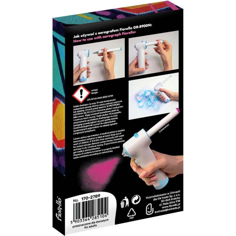 MARKERY WYMIENNE 6 KOL. GR-5604-6 AIRBRUSH FIORELLO