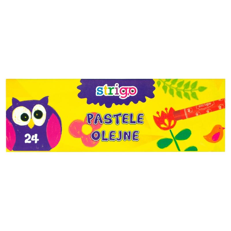 PASTELE OLEJNE 24 KOLORY