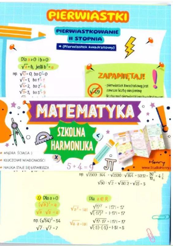 ŚCIĄGA / HARMONIJKA MATEMATYKA PIERWIATKI I PROCENTY