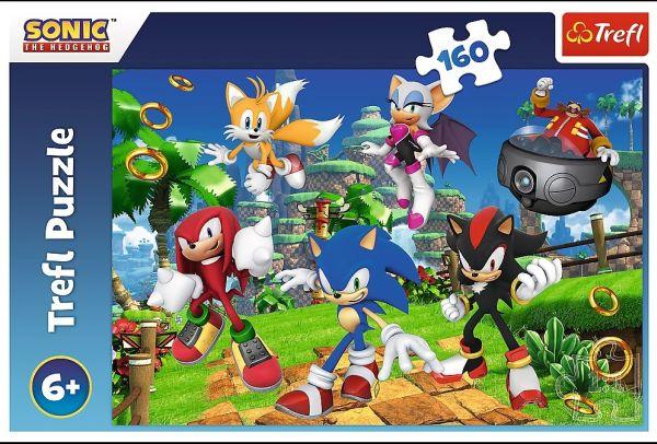 PUZZLE 160 TREFL SONIC I PRZYJACIELE