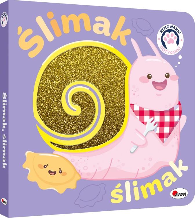 KSIĄŻECZKA RYMOWANKI DOTYKANKI-ŚLIMAK