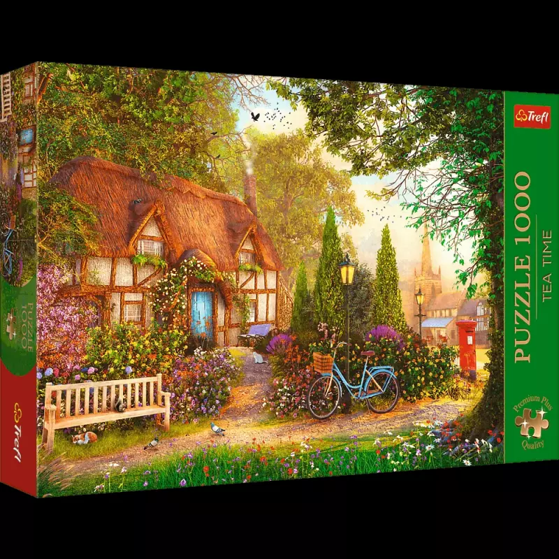 PUZZLE 1000 TREFL DOMEK POD STRZECHĄ