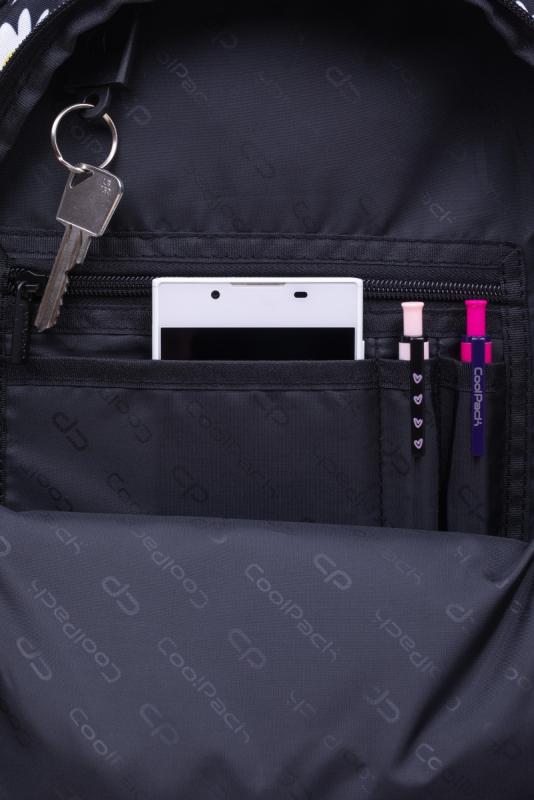 PLECAK MŁODZIEŻOWY CP BASE PLUS - DAISY BLACK