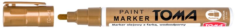 MARKER OLEJOWY TOMA TO-440 MIEDZIANY