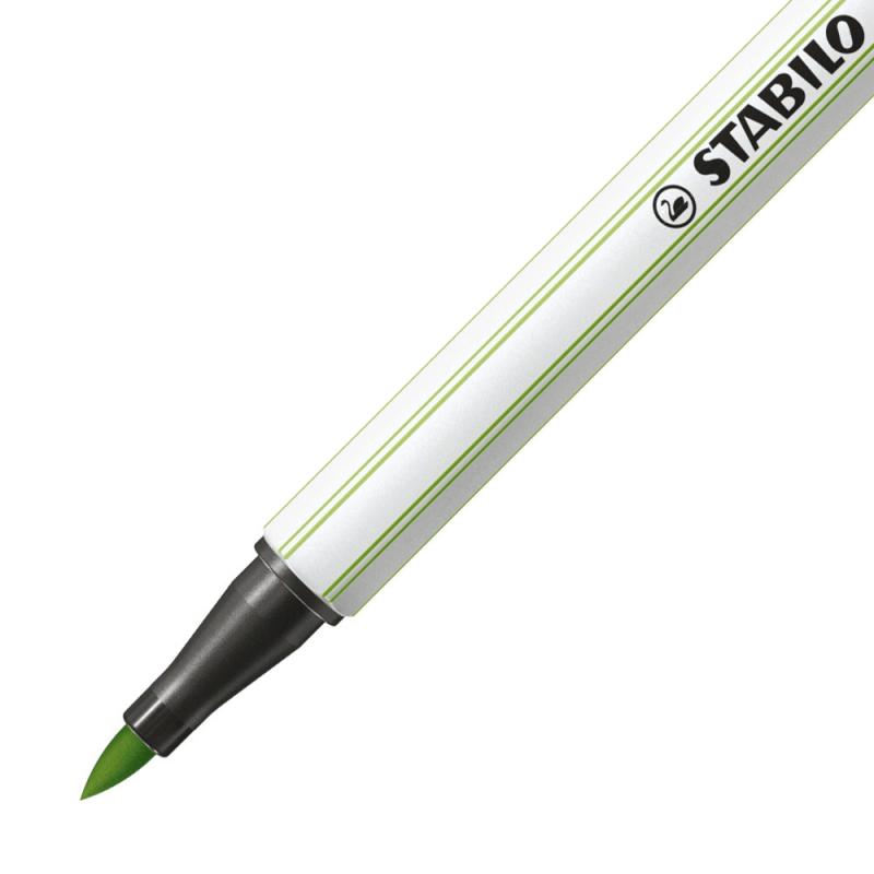PISAKI STABILO 68 BRUSH PISTACJOWY
