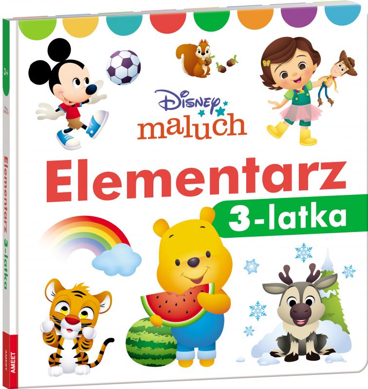 KSIĄŻECZKA DISNEY MALUCH. ELEMENTARZ 3-LATKA BANER