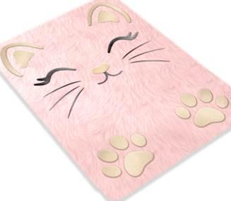 PAMIĘTNIK Z KŁÓDKĄ ASTRAPAP FLUFFY KITTY A5 96k