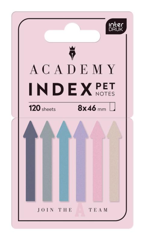 ZAKŁADKI INDEKSUJĄCE PET ARROWS ACADEMY PASTEL