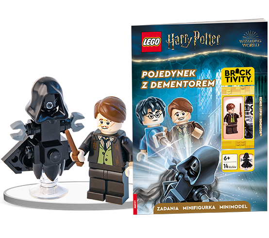 KSIĄŻECZKA LEGO HARRY POTTER. POJEDYNEK Z DEMENTOREM