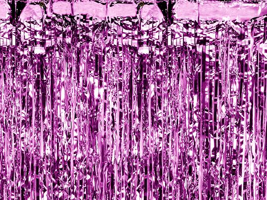 KURTYNA PARTY PURPUROWY 90X250CM