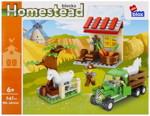 KLOCKI KONSTRUKTOR ALLEBLOX FARMA 247 ELEMENTÓW
