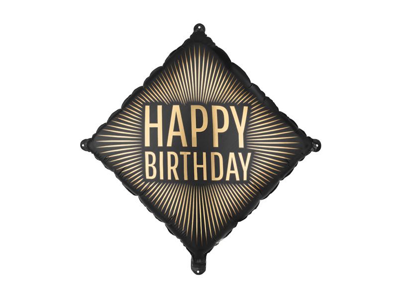 BALON FOLIOWY HAPPY BIRTHDAY 46X46CM MIX