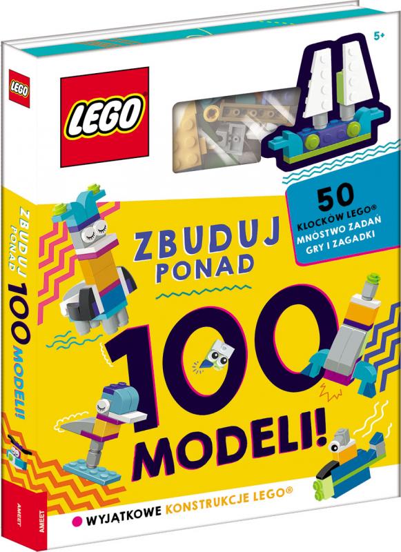 KSIĄŻECZKA LEGO ICONIC. ZBUDUJ PONAD 100 MODELI!