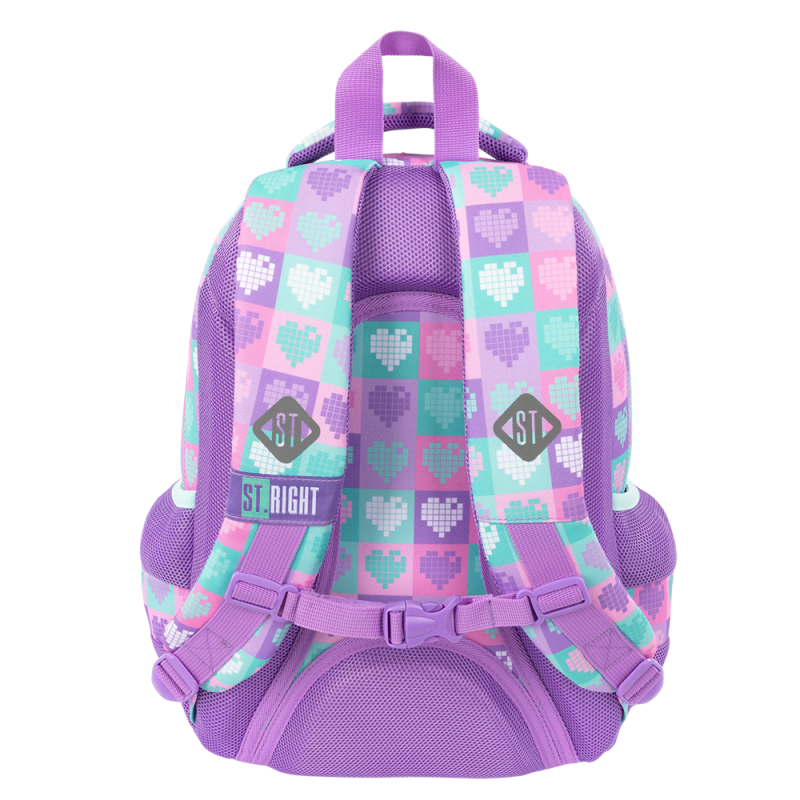 PLECAK 3-KOMOROWY STRIGHT BP-26 CANDY HEARTS