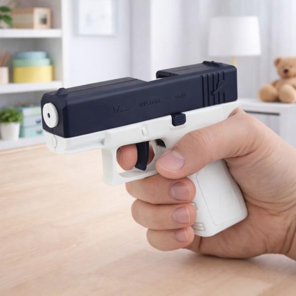 PISTOLET NA WODĘ MINI GLOCK BROŃ DLA DZIECI NIEBIESKI 13CM