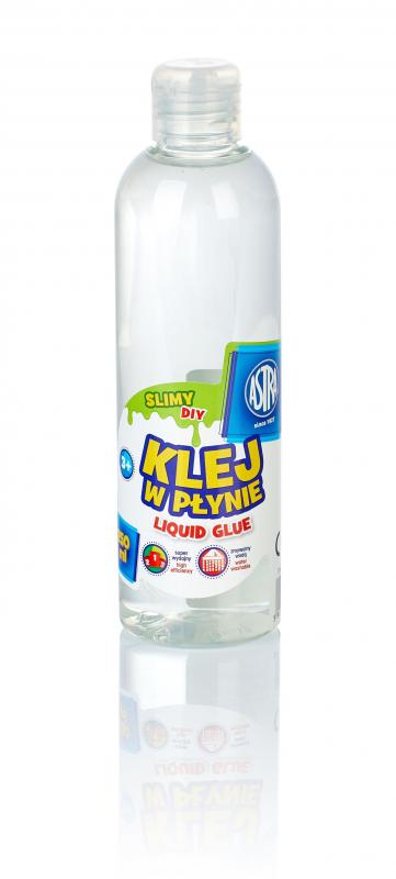 KLEJ W PŁYNIE TRANSPARENTMY 250ML ASTRA