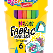 MARKER DO TKANIN 6 NEON COLORINO