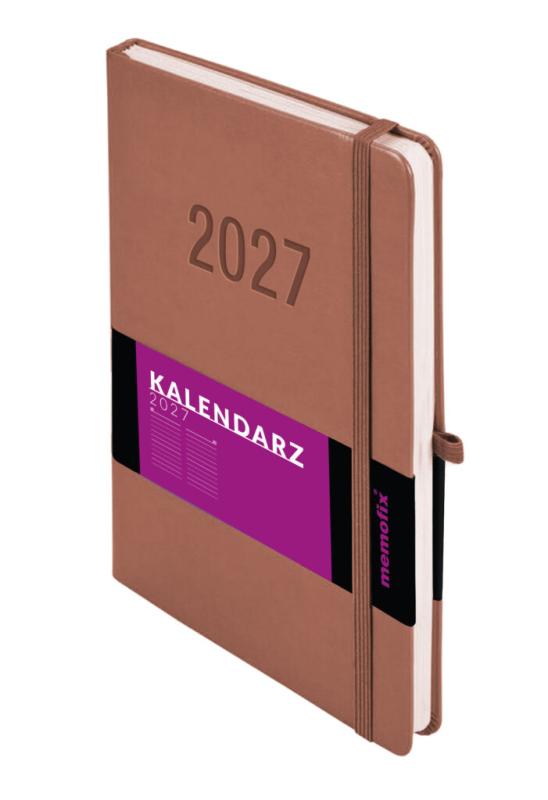 KALENDARZ B5 MEMOFIX DZIENNY MOCHA MOUSE