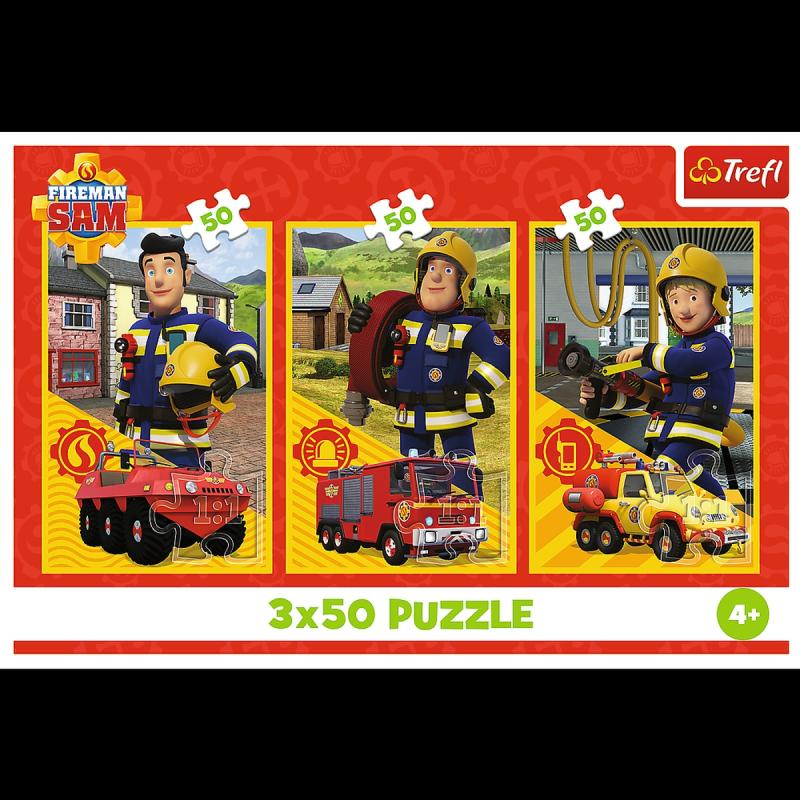 PUZZLE 3X50 TREFL EKIPA Z REMIZY