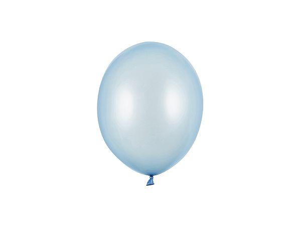 BALONY STRONG METALLIC BABY BLUE 12CM