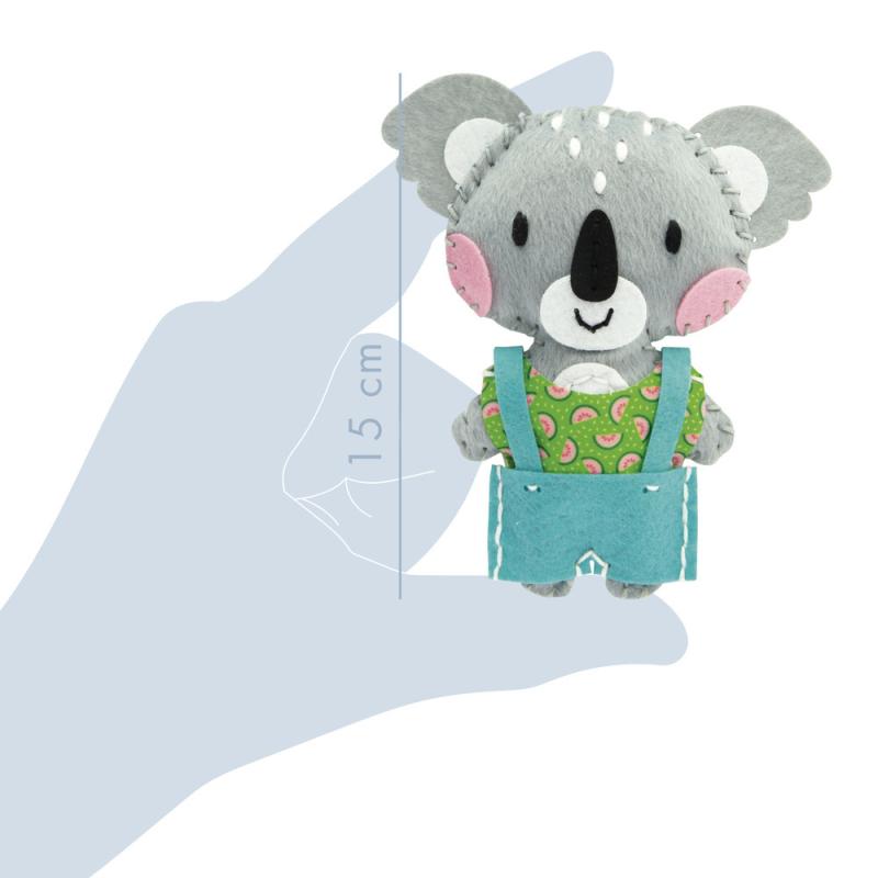 ZESTAW BRELOK DO SZYCIA KOALA RILEY