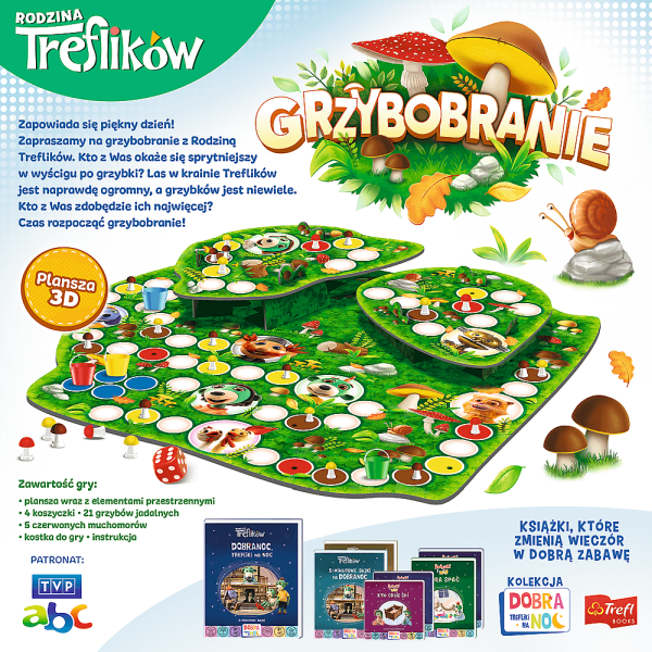 GRA GRZYBOBRANIE-RODZINA TREFLIKÓW