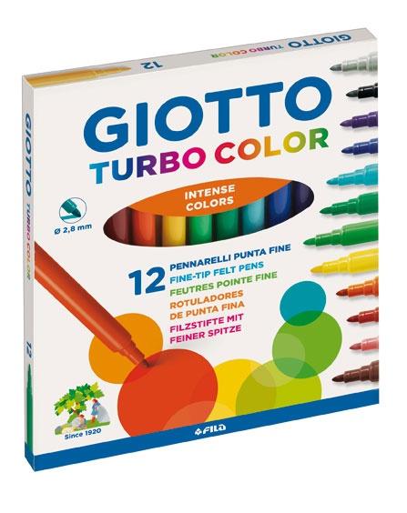 PISAKI 12 TURBO COLOR GIOTTO