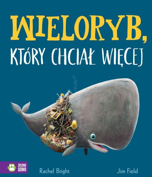 KSIĄŻECZKA WIELORYB,KTÓRY CHCIAŁ WIĘCEJ BANER