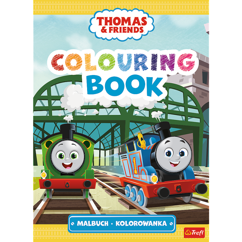 KSIĄŻECZKA TREFL THOMAS&FRIENDS KOLOROWANKA