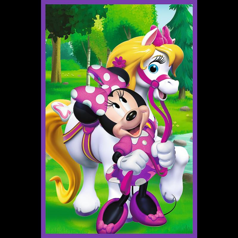 PUZZLE 3X80 TREFL MINNIE I PRZYJACIELE