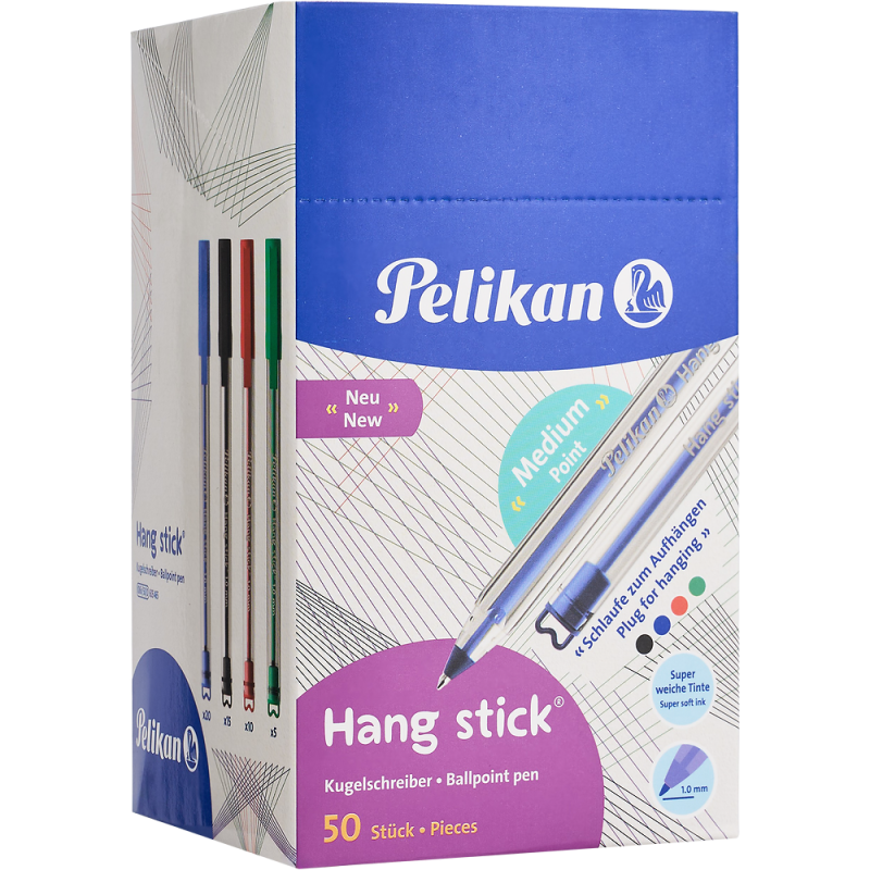 DŁUGOPIS PELIKAN HANG STICK K86 D R.K.