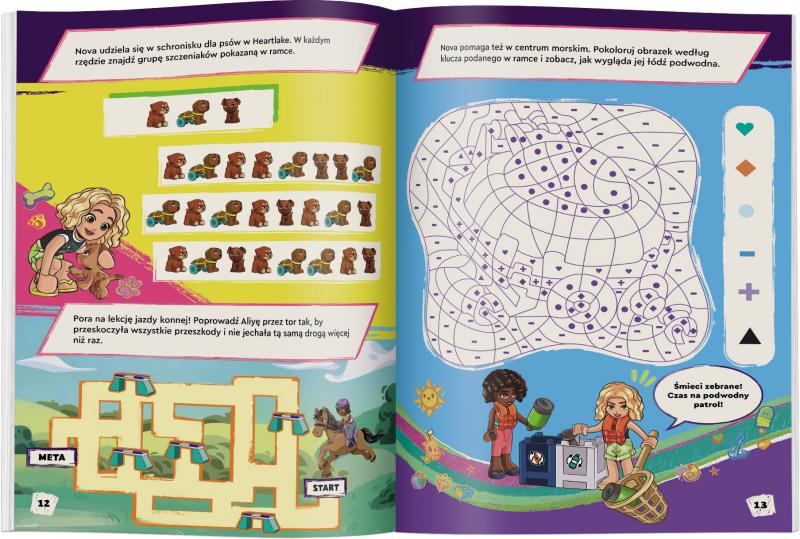 KSIĄŻECZKA LEGO FRIENDS. SIĘGAJ GWIAZD!
