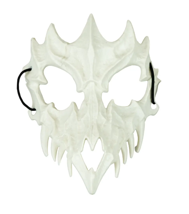 MASKA CZASZKA SMOK HALLOWEEN