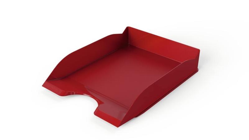 PÓŁKA NA DOK.PLASTIK CZERWONA DURABLE