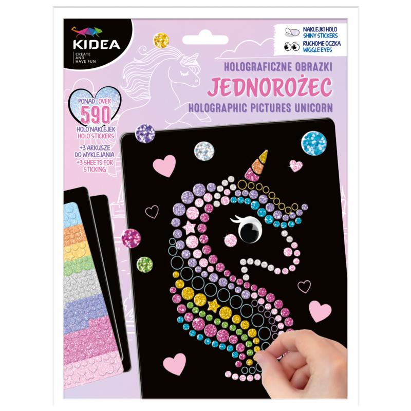 OBRAZKI HOLOGRAFICZNE JEDNOROŻEC KIDEA