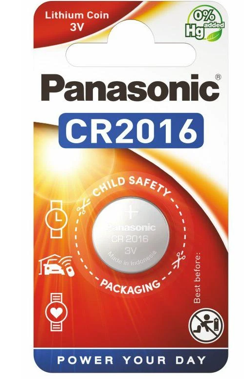 BATERIA CR2016 3V PANASONIC