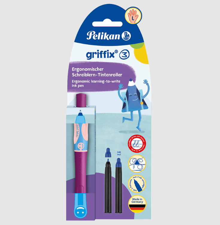 OŁÓWEK PELIKAN GRIFFIX SWEET BERRY L BL