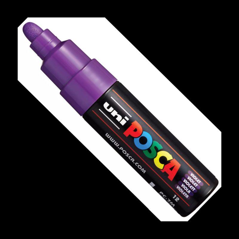 MARKER UNI PC-7M POSCA FIOLETOWY NR 12