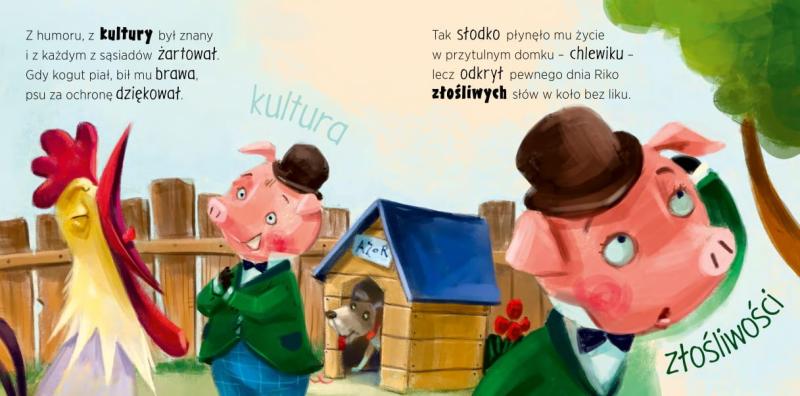 KSIĄŻECZKA ACH TE ZWIERZAKI PROSIACZEK PRZYSTOJNIACZEK