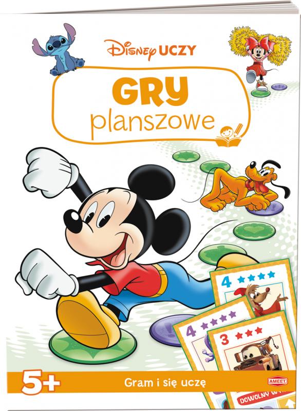 KSIĄŻECZKA DISNEY UCZY MIX.GRY PLANSZOWE