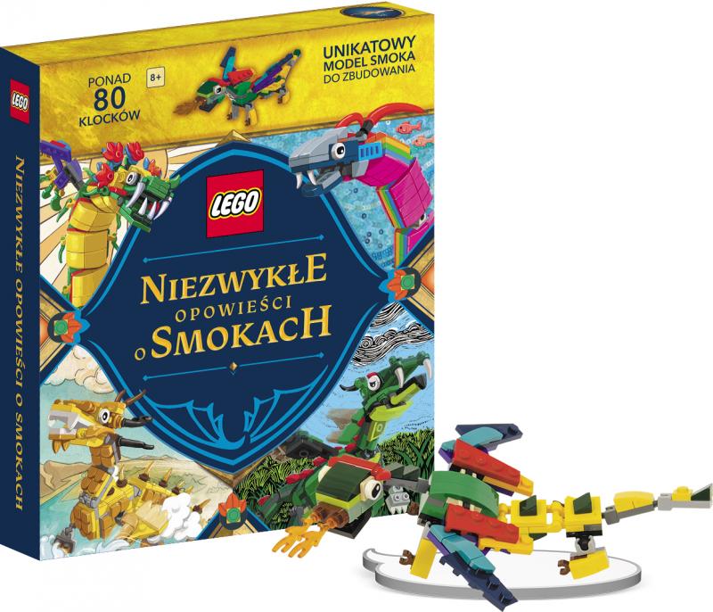KSIĄŻECZKA LEGO MASTER BRAND. NIEZWYKŁE OPOWIEŚCI O SMOKACH