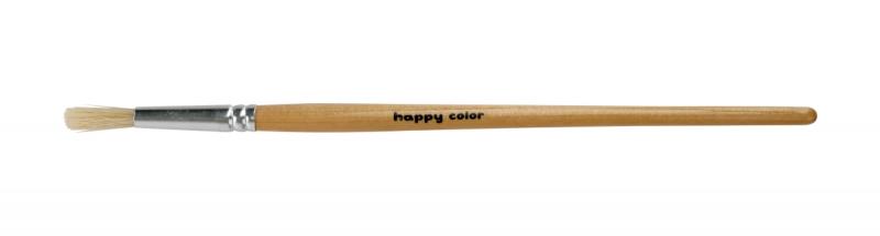 PĘDZEL SZKOLNY SZCZECINA OKRĄGŁY NR18 HAPPY COLOR