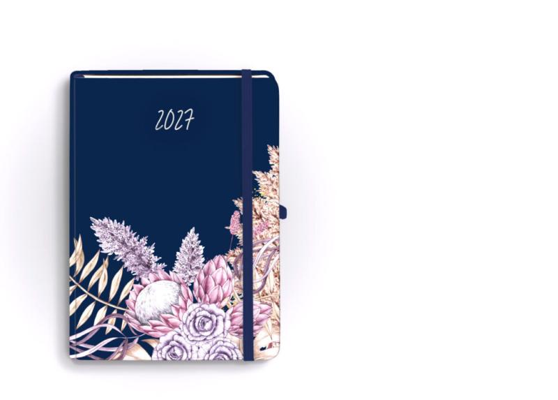 KALENDARZ B5 BOTANICAL DZIENNY LUNA