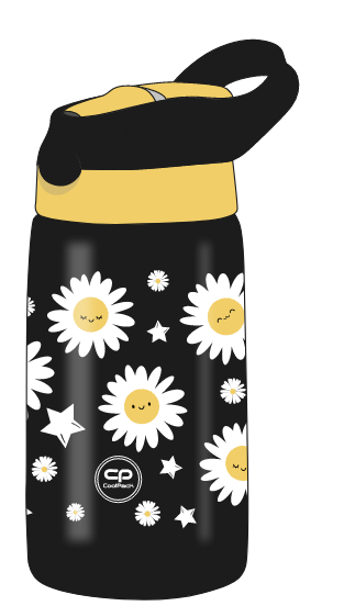 BIDON METALOWY CP BONO - DAISY BLACK