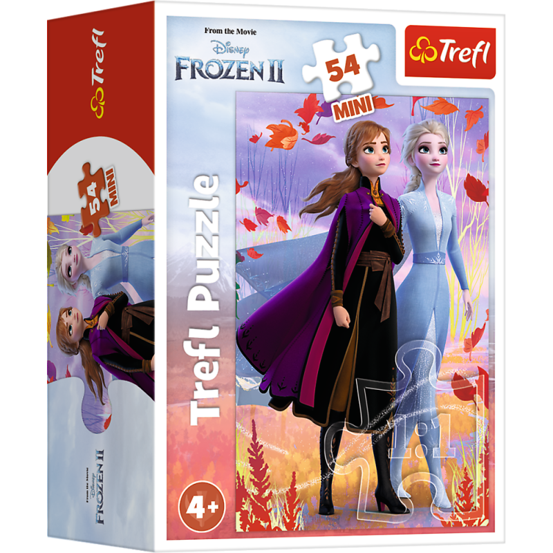 PUZZLE 54 MINI W ŚWIECIE ANNY I ELSY